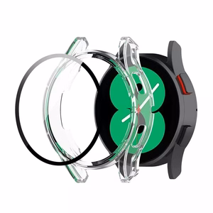 Rūdīta stikla korpuss 360 grādu pārklājums Samsung Watch Active 2 44mm caurspīdīgs