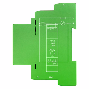 Shelly Pro Dimmer 1 DIN Rail Smart Switch, 1-channel