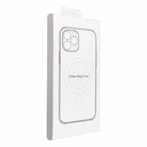 Viedtālruņa apvalks ar kameru aizsardzību, saderīgs ar MagSafe IPHONE 16 Pro Max caurspīdīgi spīdumi