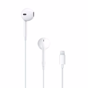 Apple A1748 EarPods MWTY3ZM/A Lightning blisters baltas