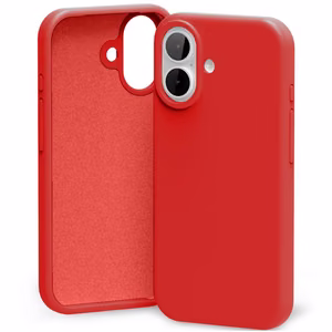 Mercury Silicone maciņš iPhone 17, sarkans