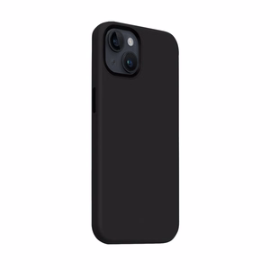 Crong Color Cover LUX Magnetic vāciņš ierīcei iPhone 15 Plus, saderīgs ar MagSafe, melns