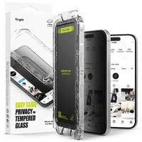 Ringke Easy Slide privātuma stikls 2 gabalu iPhone 16 Pro Max