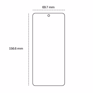 Закалённое стекло 2,5D Xiaomi Redmi Note 12 4G / Note 12 5G