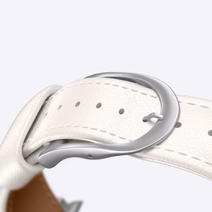 AmazingThing Klasiskā ādas dirželis Apple Watch 45/46/49 mm - pelēks