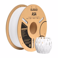 ASA ELEGOO filaments (balts)