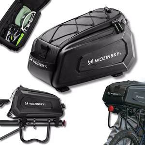 Wozinsky WSR-01B Bicycle Pannier for Trunk 9l - Black