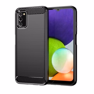 Karbonālais apvalks (m) SAMSUNG A41 - melns (m)