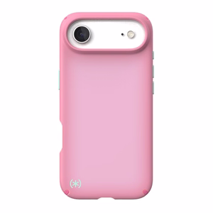 Speck Presidio Lux MagSafe vāciņš ierīcei iPhone Air, “Ibis Pink / Dark Ibis / Kanom Green” krāsā