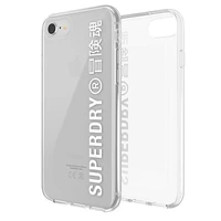 SuperDry Snap iPhone 6/6s/7/8/SE 2020 / SE 2022 Caurspīdīgs maciņš balts 41573