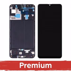 LCD Displejs Samsung A505 A50 ar rāmi / liels displejs / OEM