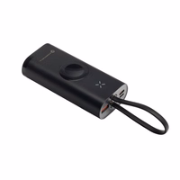 Portatīvais lādētājs Forcell F-Energy F10K4 PD QC3.0 3A 22,5W 10000 mAh su Apple Watch saderīgs melns