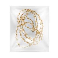 STRAP tālruņa siksniņa, tālruņa piekariņš / auklas garums 116 cm (58 cm cilpā) / ap kaklu – balts