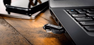 SanDisk zibatmiņa 32GB USB-C Ultra Dual Drive Go 150 MB/s
