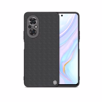 Nillkin Textured viedtālruņa apvalks izturīgs pastiprināts apvalks ar gēla rāmi un neilona aizmuguri Honor 50 SE melns