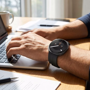 Tech-Protect Silicone Evo siksniņa modelim Samsung Galaxy Watch 40/44/46 mm – melna
