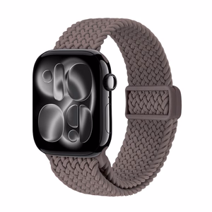 Crong Wave Band pīta Apple Watch siksniņa, 38/40/41/42 mm, brūna