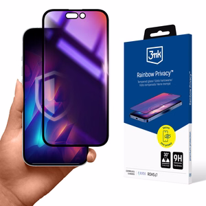 3mk Aizsargstikls Rainbow Privacy Apple iPhone 15