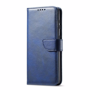 Magnētiskais apvalks Samsung Galaxy S22+ (S22 Plus) ar Flip Cover zilais