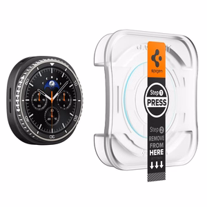 Spigen Glas.TR ”Ez-Fit” rūdīts stikls Samsung Galaxy Watch 8 46mm - caurspīdīgs