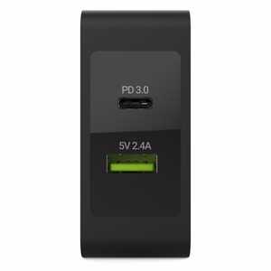 Green Cell CHAR10 mobilās ierīces lādētājs melns iekštelpu