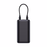 Joyroom JR-W13 5000mAh Bezvadu Portatīvais lādētājs Apple Watch + USB-C un Lightning - melns
