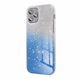 Case for iPhone 7 PLUS / 8 PLUS Shining transparent blue