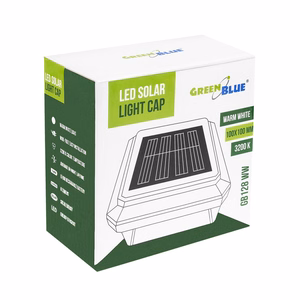 GreenBlue GB128 WW – 100×100 mm saules LED lampa žoga stabam, 3200 K