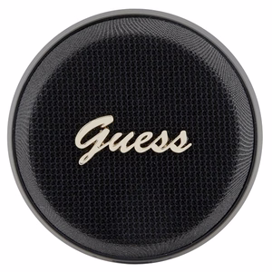 Guess magnētiskais Script Metal Bluetooth skaļrunis - melns