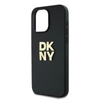 DKNY Viedtālruņa apvalks ar siksniņu un logotipu iPhone 15 Pro Max - melns