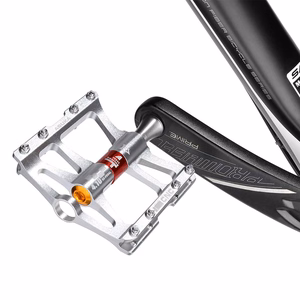 Rockbros JT410 4.10 velosipēda pedāļi ar 4 gultņiem – sudraba