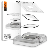 Spigen ProFlex EZ Fit Hibrīdais stikls Apple Watch 7 / 8 (45 mm) - 2 gab.