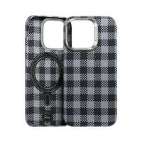 Benks Magnētiskais Armor Vichy Kevlar Viedtālruņa apvalks (BF66) iPhone 16 Pro Max melns