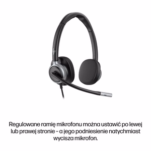 HP Poly Mission 625 USB vadu austiņas ar mikrofonu