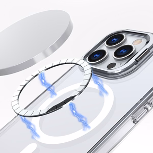 Tech-Protect MagStand MagSafe apvalks iPhone 16 Pro - caurspīdīgs