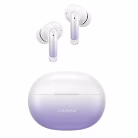 USAMS Austiņas Bluetooth 5.3 TWS X-don series ENC bezvadu violets gradients BHUENCXD04 (US-XD19)