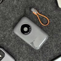 Dudao K21 Mini 10000mAh 22.5W USB-A / USB-C Portatīvais lādētājs (m) - pelēks