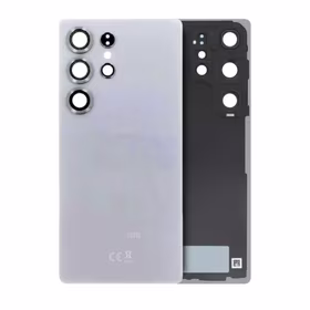 Aizmugurējais vāks saderīgs ar Samsung S938 S25 Ultra / Titanium White Silver / (ar kameras lēcu) OEM