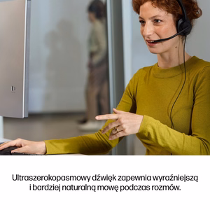 HP Poly Mission 415 USB vadu austiņas ar mikrofonu