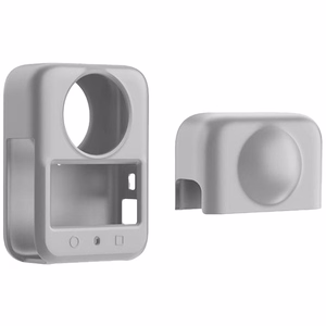 PULUZ silikona vāciņš ar objektīvu DJI Osmo 360 (pelēks)