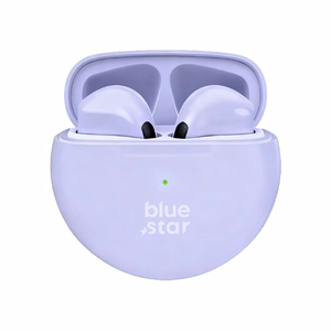 Wireless earbuds BLUE STAR Circle Beat TX3 TWS lavender