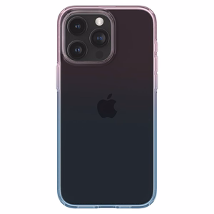 Spigen Liquid Crystal viedtālruņa apvalks iPhone 15 Pro - rozā/zils