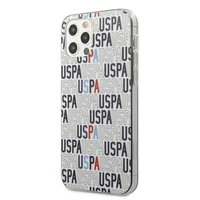 US Polo USHCP12MPCUSPA6 iPhone 12/12 Pro 6,1" viedtālruņa apvalks - balts Logo Mania Collection