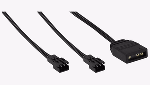 Aerocool Rime 4 procesora gaisa dzesētājs 12 cm melns 1 gab.