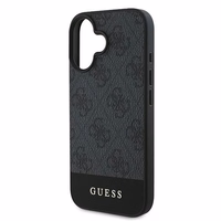 Guess 4G apakšējā svītra viedtālruņa apvalks iPhone 16 Plus 6.7" - pelēka
