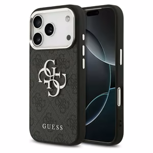 Guess 4G Big 4G Classic Logo case for iPhone 17 Pro Max - black