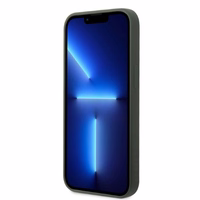 Viedtālruņa apvalks iPhone 13 6.1 - zaļš/khaki Silikona Logo plāksne MagSafe