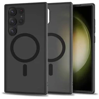 Tech-Protect MagMat Magnētiskais viedtālruņa apvalks Samsung Galaxy S23 Ultra - matēts melns