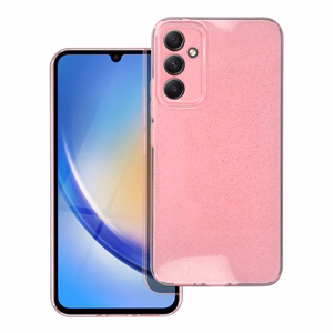 Чехол для Samsung A34 5G Clear Case 2 mm Blink розовый