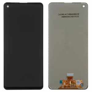 LCD ekrāns Samsung A217F A21s ar skārienekrānu melns ORG